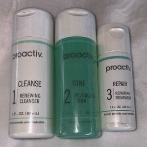 Proactiv Cleanser, Toner, and Treatment Set